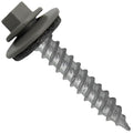 Metal Roofing Screws: (250) 12 x 1-1/2" Pewter Gray Hex Sheet Metal Roof Screw. Sharp Point Metal to Wood siding Screws. 5/8" EPDM Washer.