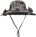 Solar Fan Hat Rechargeable 2Detachable Solar Fans,Water-Repellent Wide Brim Bucket Hat, Outdoor Camping Hiking Golf Sun Hat