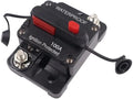 100 Amp Circuit Breaker for Boat Trolling Motor Marine ATV Trailer Vehicles Battery Charger Golf Cart Solar System Inline Fuse with Manual Reset Switch Waterproof DC 12V-48V IP67