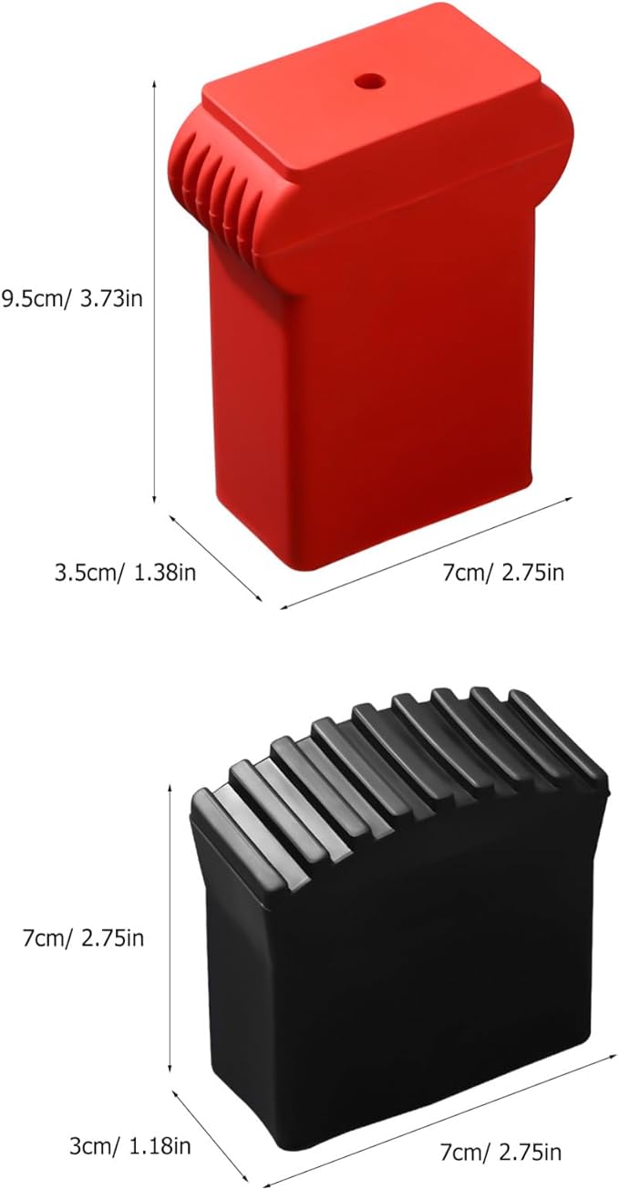 Operitacx 8pcs Ladder Feet Covers Non- Rubber Cushion Accessories for Home Use for Folding Ladders Sturdy Design for Stability and