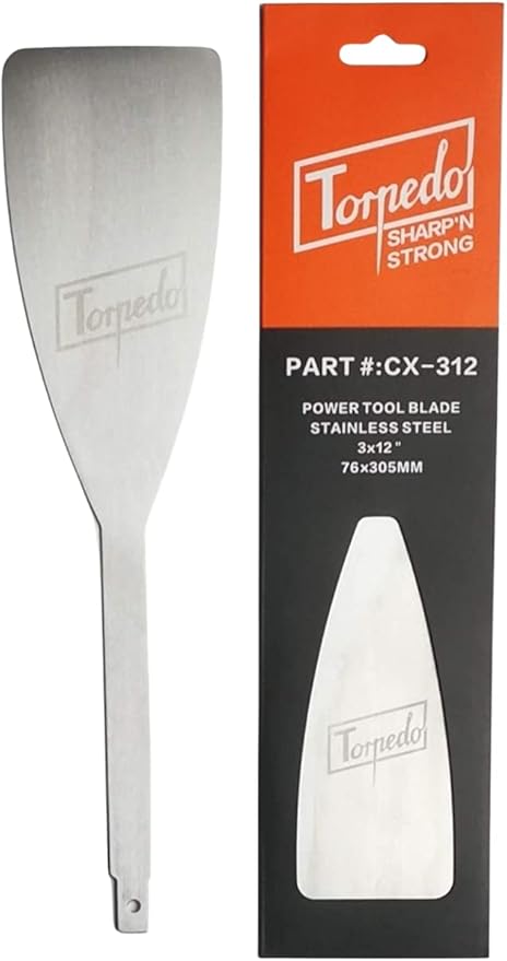 TORPEDO Windshield Express removal Blade Autoglass Tool, Autoglass Removal blade (3 x 12 inch)