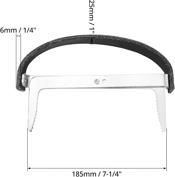 QWORK Battery Carrier, 2 Pack Universal Side Lift Car Battery Holder, Fits 7inch(175 mm) Wide Battery