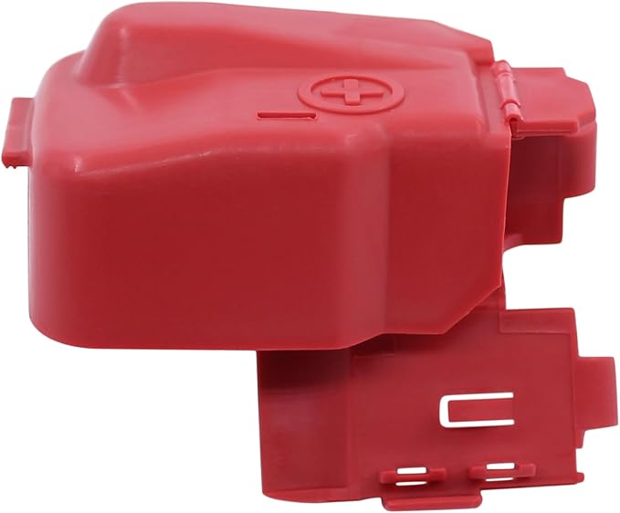 ApplianPar Battery Terminal Cover Red for Honda Accord 2.4 2003-2009, Element 2003-2009, CRV 2010-2011, Civic Si 2002-2003, for Acura RSX 2002-2006, TSX 2004-2014