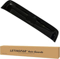 35.6" 880mm Sunroof Wind Deflector, Tape-on Sunroof Rain Guards, Universal Fit Tinted Moonroof Vent Visor Car Accessories