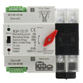 Mini ATS Automatic Transfer Switch Dual Power Changeover Switch 100A 220V Generator Electrical Selector Switches DIN Rail Mount NLQ4-2P/3P/4P Circuit Breaker Toggle Controller