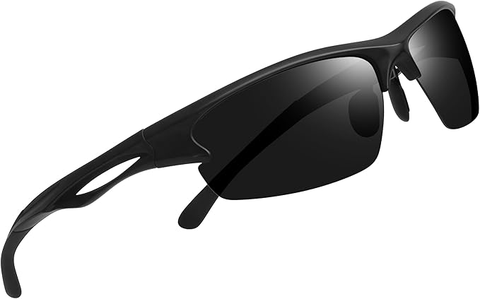 Joopin Sports Sunglasses Polarized UV400 Protection Wrap Around Sun Glasses Shades for Men Women