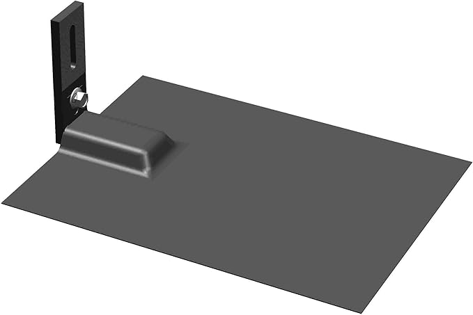Pack 10 Black L-Foot with Flashing for Solar Panel PV Module Mounting Racking Installation