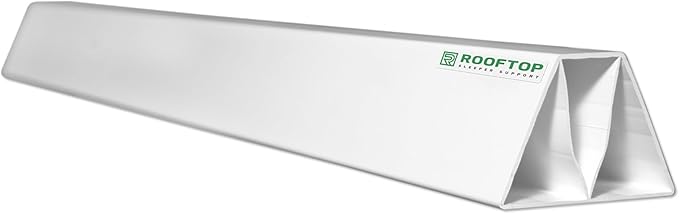 36" PVC Rooftop Support - Can Be Cut to Desired Length - Roof Blocks for Conduit - PVC Pipe Support for Gas Pipe, Conduit, HVAC Units, Mechanical, Condensate Lines on Roofs - from MIRO-CG