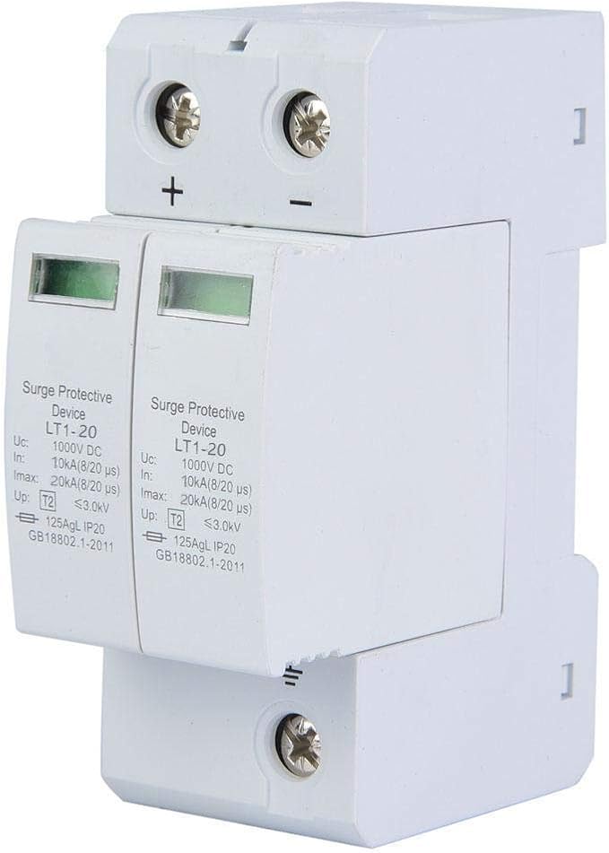2P Protective Device DC Photovoltaic Protector Low Voltage Arrester (20KA)