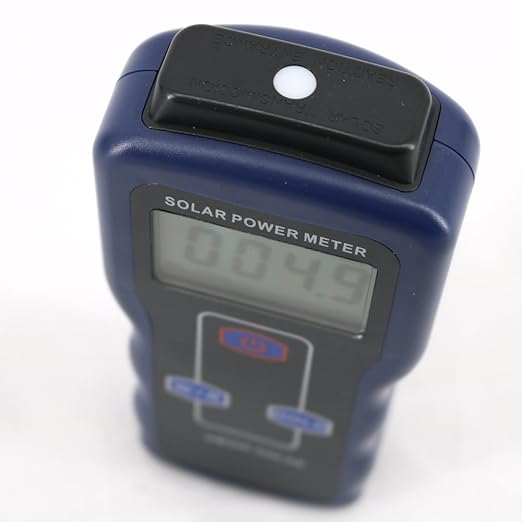 SM206 Digital Solar Power Meter with LCD Display Glass Light Intensity Solar Radiation Tester