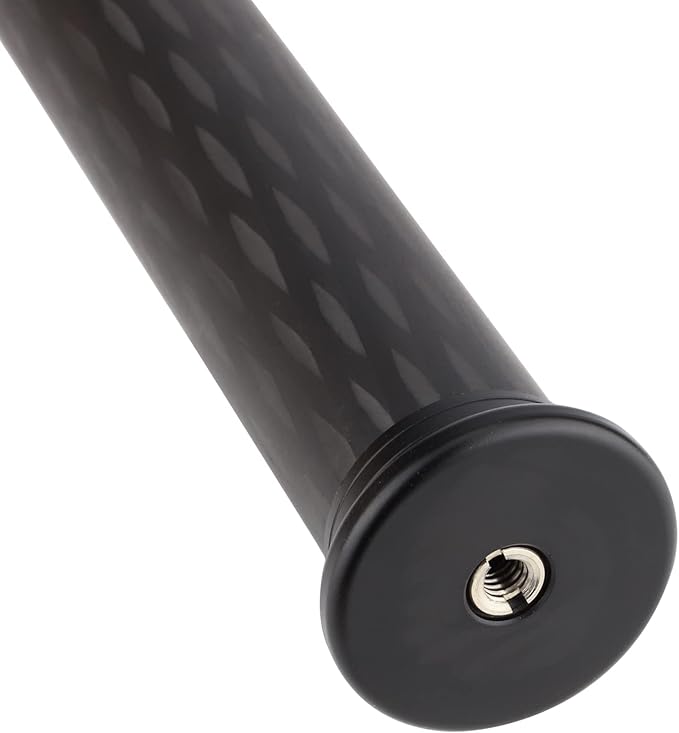 Carbon Fiber Tripod Extender,Two-Section Tripod Extension Pole,Gimbal Stabilizer Photography Telescopic Extension Rod,for Gimbal/DSLR Camera