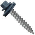 Metal Roofing Screw: (250) 12 x 1-1/2" Ocean Blue Hex Sheet Metal Roof Screw. Sharp Point Metal to Wood siding Screws. 5/8" EPDM Washer.