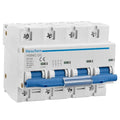Heschen DC Miniature Circuit Breaker, HSB6C-DC, 4 Poles, DC1000V 100A, Photovoltaic Circuit Breaker, for Solar PV System Solar Panels Grid System, 35mm DIN Rail Mounting