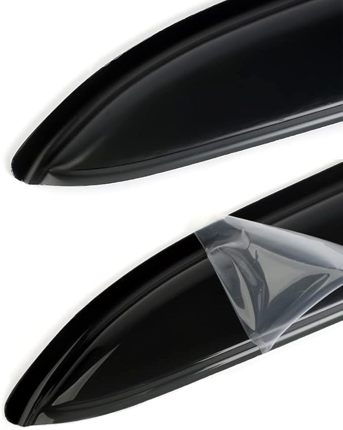 38inch 980mm Universal Sun Roof Wind Deflector, 1pcs Dark Smoke Auto Moon Sunroof Window Visor with Double Side Tape RN98
