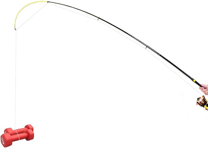 Richcat Fishing Rod and Reel Combo，Medium Heavy Poles and Reels Telescopic Rod Kits for Adults， 22lb Line Pre-spooled with Spining Reel for Travel Saltwater Freshwater Catfish Bass Fishing