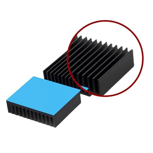 10PCS Black Aluminum Heat Sink with Thermal Conductive Adhesive Tape, 25×25×10mm Heatsink Cooler for Cooling VRM GPU Stepper Driver 3D Printer Stepper Motor Raspberry Pi