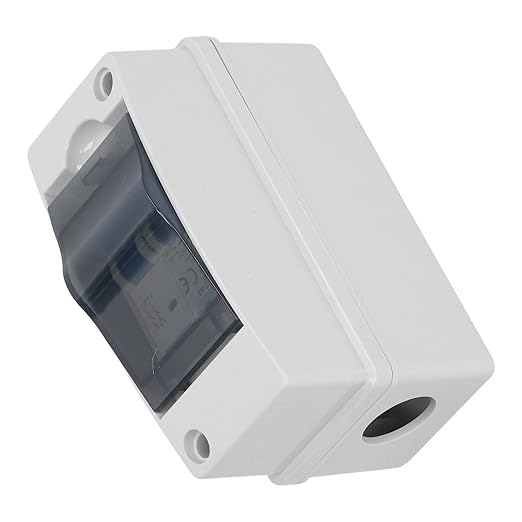 Solar Panel Disconnect Switch, 63A 1000V DC Miniature Circuit Breaker with Connector, PV Disconnect Switch Distribution Box Isolation Switch for Solar PV Home