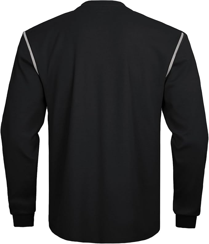 FR Shirts for Men CAT2/HRC2 Flame Resistant Shirts 6.5oz Light Weight Long Sleeve Fire Retardant Shirts