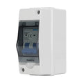 DC Disconnect Switch 1000V 50A Miniature Circuit Breaker with IP65 Waterproof Distribution Box for Solar PV System DC Disconnect Switch PV Disconnect Switch dc Circuit Breaker Outdoor Breaker Box