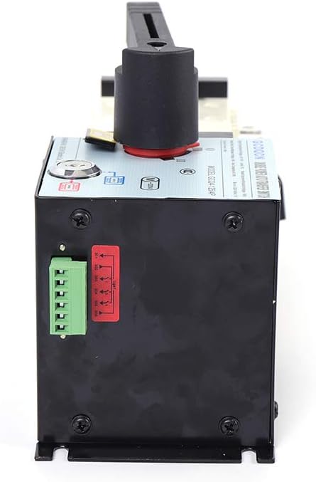 4P 100A Automatic Changeover Switch Rated 110/230V Dual Power Automatic Transfer Switch for Lighting Circuit, Insulation Transfer Switch Power Switch for Office Buildings, Shopping Malls, Banks