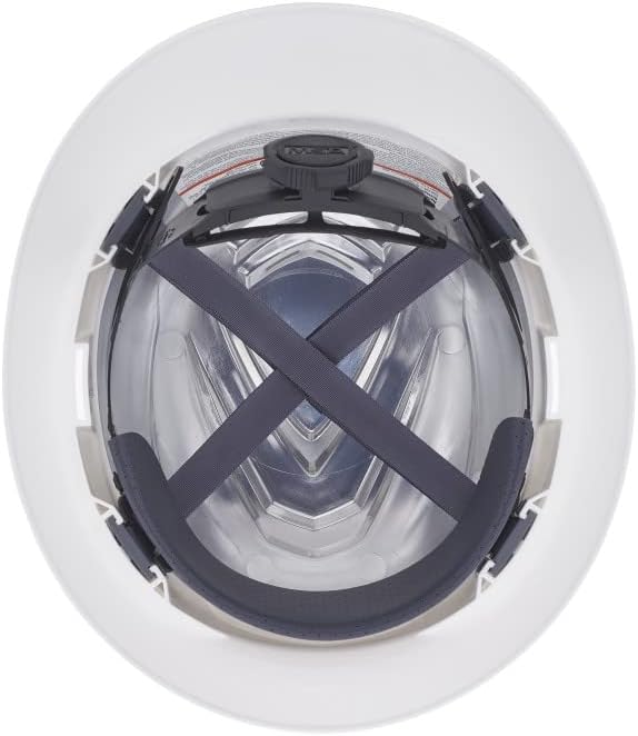 MSA V-Gard C1 Full Brim Hard Hat with ReflectIR Cooling Thermal Barrier and Fas-Trac III Suspension - Uses Highly Innovative Cooling Features to Help Alleviate Heat Stress