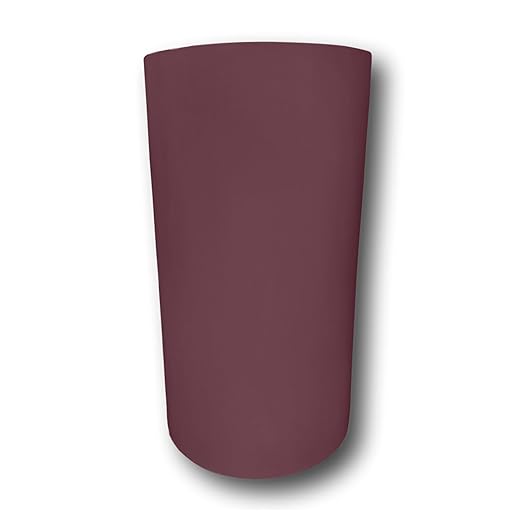Eagle 1 Aluminum/Vinyl Siding Coil (Multiple Sizes) Each Roll Includes Free 1.25" Matching Stainless Steel Trim Nails - Fascia Cover- Aluminum Flashing Roll (24" x 50 FT, Burgundy)