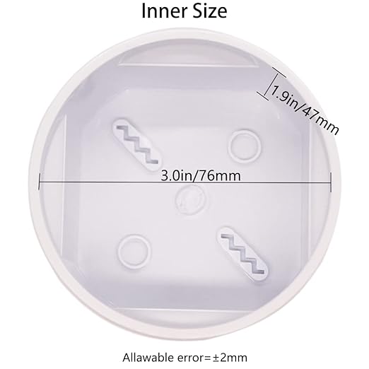 Junction Box, Zulkit Project Box with Reserved Holes IP55 Waterproof Dustproof Electrical Box ABS Plastic Project Enclosure White D3.1 x H2