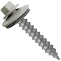Metal Roofing Screw: (250) 12 x 1-1/2" ASH Gray Hex Sheet Metal Roof Screw. Sharp Point Metal to Wood siding Screws. 5/8" EPDM Washer.