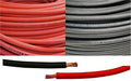 WindyNation 8 Gauge 8 AWG 100 Feet Black + 100 Feet Red (200 Feet Total) Welding Battery Pure Copper Flexible Cable Wire - Car, Inverter, RV, Solar