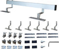 Solar Panel Mounting Bracket Kit to Metal Roof Sloped or Flat Pitched Tile Shingle Roofs for 1-4pcs Solar Panels