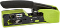 trueCABLE Crimp Tool for Pass Through RJ45 All-in-One Ethernet Tool: Crimp, Cut, Score - Works with Cat5e, Cat6, Cat6A Shielded and Unshielded Connectors