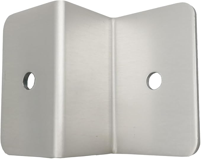 Solar Panel Mounting Z Bracket Mounts Kits with Nuts and Bolts for RV Boat Off Grid Roof Installation 4 Units