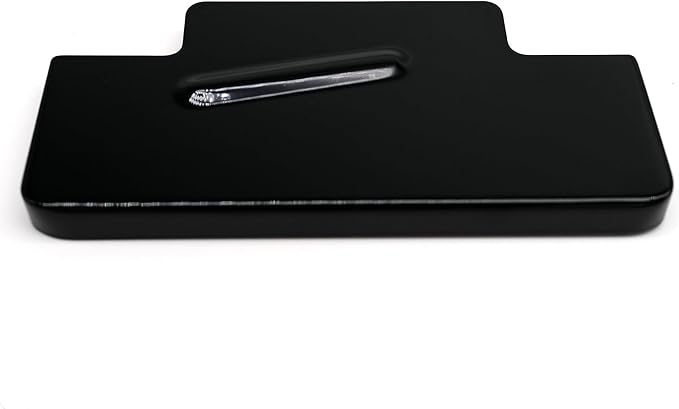Harley Battery Cover Battery Top Cover for Dyna Wide Glide Super Glide Low Rider FXD FXDL (Black)