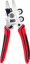Signal fire Fiber Optic Stripper, 9 in 1 Fiber Optic Stripper Tool, Wire Cutters Pliers Electrician Tools for Wire Stripping Cutting & Cleaning, Fiber Cable Stripping Tool for Technicians
