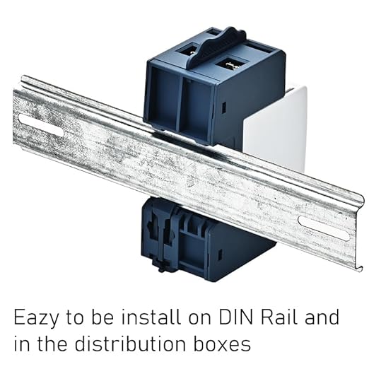 DC SPD Surge Protector for 100V-1000V PV Systems, 2-Pole 40kA T2 Level, Replaceable Module, Solar Panel Lightning Protection, Overvoltage Protection (100V)