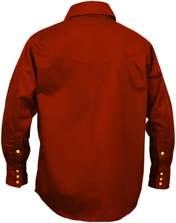 Just In Trend Flame Resistant Light Weight FR Shirt for Men - 88% Cotton, 12% Nylon, 7oz, NFPA 2112