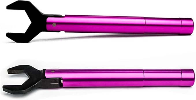 TOJOIN 2 pcs Purple N Type Torque Wrench 1 N·m Opening 20MM Protect RF Connector for RF Microwave Measurements