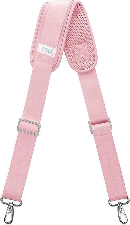 ZINZ Bag Shoulder Strap, Padded Adjustable Shoulder Strap Replacement