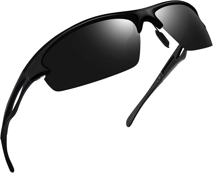 Joopin Sports Sunglasses Polarized UV400 Protection Wrap Around Sun Glasses Shades for Men Women