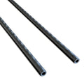 2pcs Carbon Fiber Tube 6x4x500MM 3K Roll Wrapped Twill Matte Finish