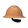 3M Hard Hat SecureFit H-811SFV-UV, Tan, Vented Full Brim Style Safety Helmet with Uvicator Sensor, 4-Point Pressure Diffusion Ratchet Suspension, ANSI Z87.1