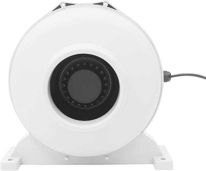 DNYSYSJ 6 Inch Inline Duct Fan 6" Inline Exhaust Fan 418 Cfm Inline Exhaust Fan Ventilation Kitchen Exhaust Fans Blower Fan Ductless Bathroom Exhaust Fan Ventilation