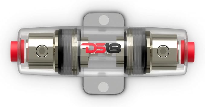 DS18 FHSAGU80A Round AGU Fuse Holder with 80A Fuse