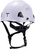 Land Helmets Frontier Type 2 Class C Vented Safety Helmet - ANSI/ISEA Z89.1 Type II OSHA Compliant Hard Hat. Used in Construction, Arbor, and Industrial Work.