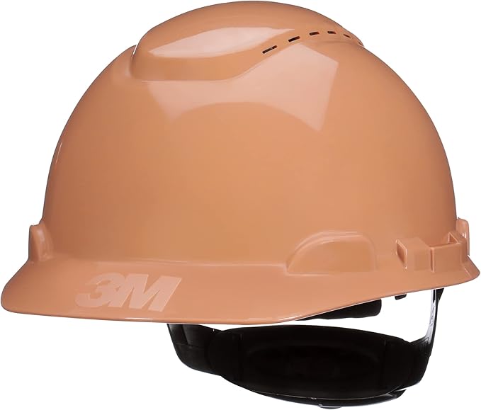 3M Hard Hat SecureFit H-700 Series Cap Style Safety Helmet with Uvicator Sensor, 4-Point Pressure Diffusion Ratchet Suspension