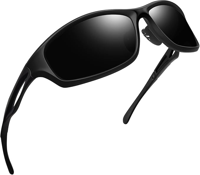 Joopin Sports Sunglasses Polarized UV400 Protection Wrap Around Sun Glasses Shades for Men Women