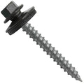Metal Roofing Screws: (250)12 x 2" Dark Bronze Hex Sheet Metal Roof Screw. Sharp Point Metal to Wood siding Screws. 5/8" EPDM Washer
