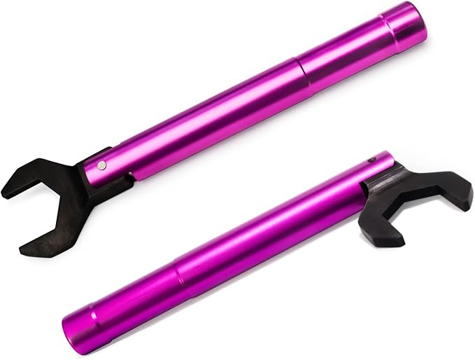TOJOIN 2 pcs Purple N Type Torque Wrench 1 N·m Opening 20MM Protect RF Connector for RF Microwave Measurements