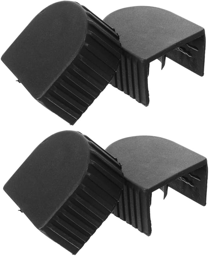 Cabilock 4pcs Ladder Foot Caps Non-Slip Cushion Pads for Telescopic Ladders Accessories for Enhanced Grip and Protection Compatible with Various Models