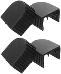 Cabilock 4pcs Ladder Foot Caps Non-Slip Cushion Pads for Telescopic Ladders Accessories for Enhanced Grip and Protection Compatible with Various Models